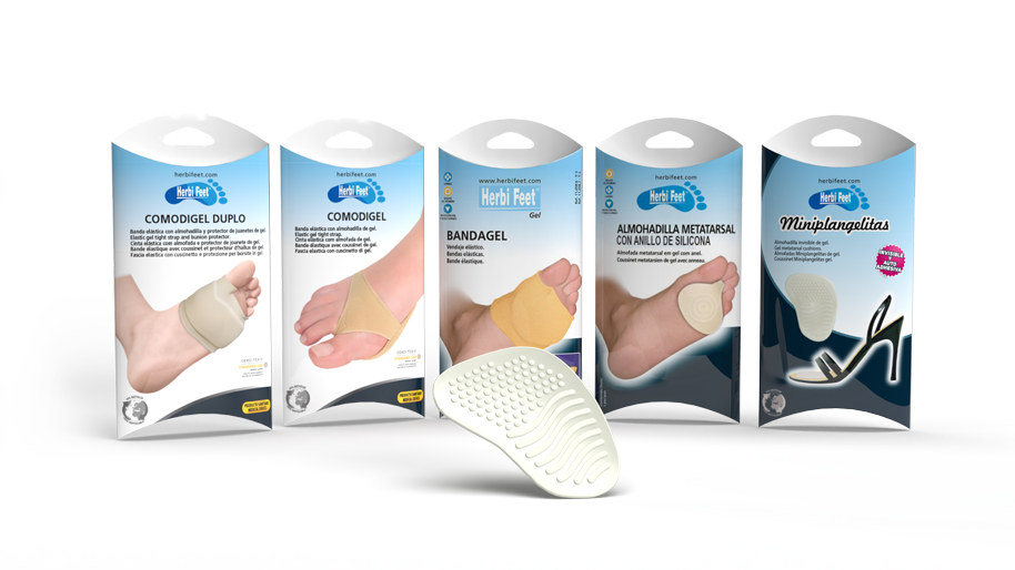 METATARSAL PADS Gel and silicone products Herbitas